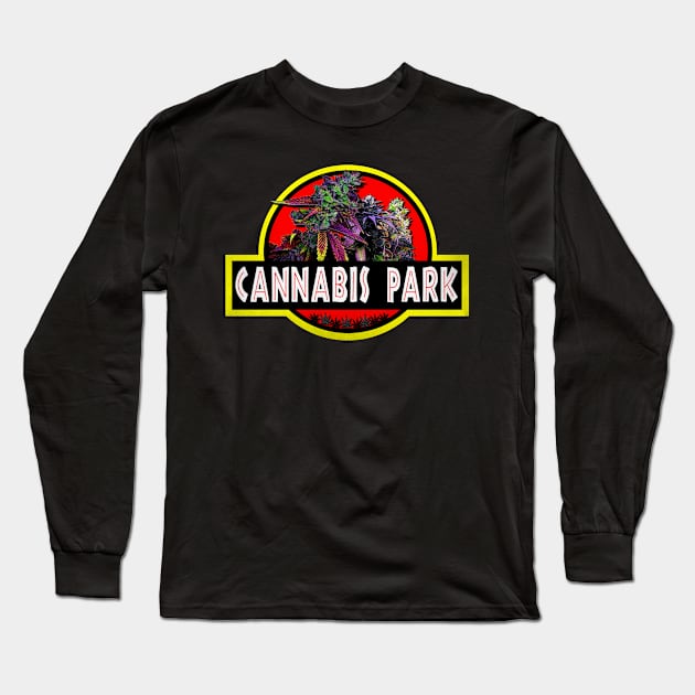 Cannabis Long Sleeve T-Shirt by asaiphoto